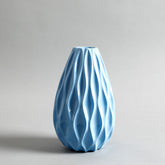 Ocean Wave Small Vase- Pastel Blue